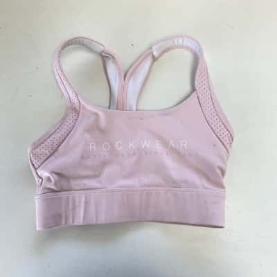 Rockwear Light Pink Sport Bra  Size 8 