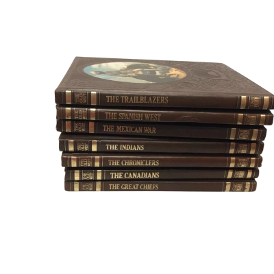 Vintage The Old West Time Life Books Set x6