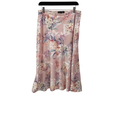 Dannii Minogue Womens  Size 12 Maxi Skirt Floral / Pink  
