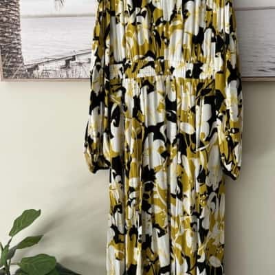 Sass & Bide “Dusk to Dawn” Dress – Size 10 - Yellow/Black