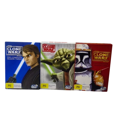 The Clone Wars Season 1-3 DVD set