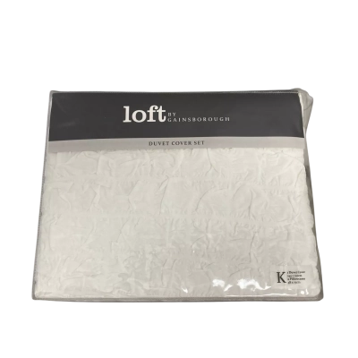 Loft by Gainsborough Eliza King Duvet Cover Set