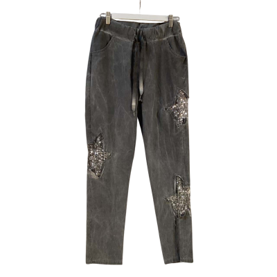 Donna Donna Womens Size M / S Pants Grey 