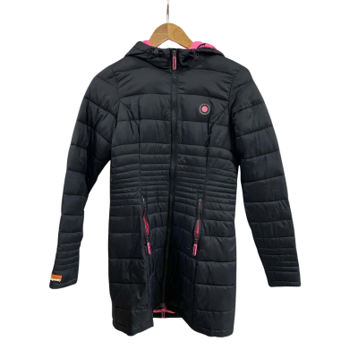 Superdry Womens  Size XS Longline Puffer Jacket 