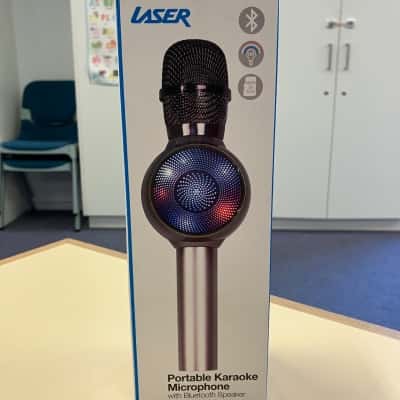 Laser Portable Karaoke Microphone