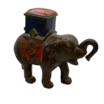 Antique Cast iron mechanical bank