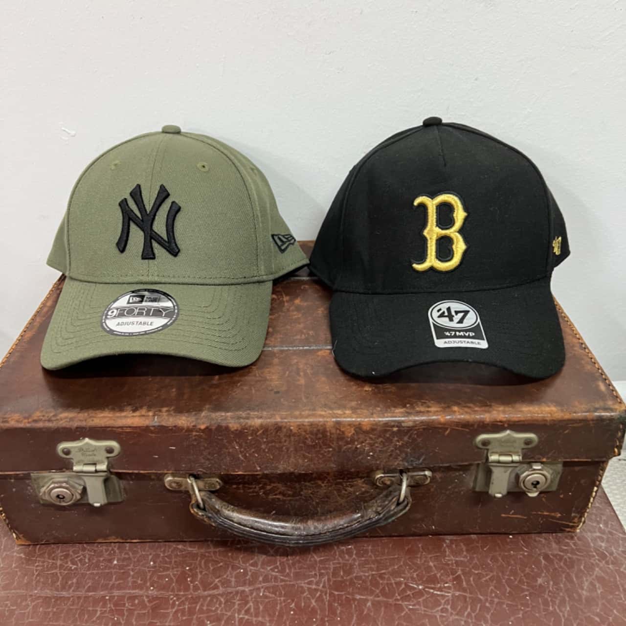2 new with tags caps hats official baseball(s)