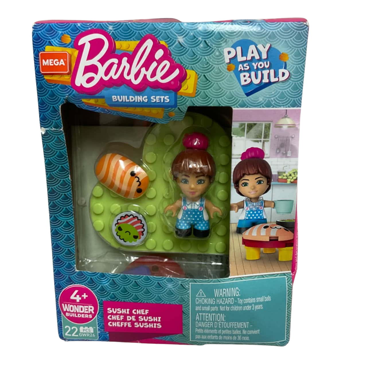 Barbie Building Sets Sushi Chef