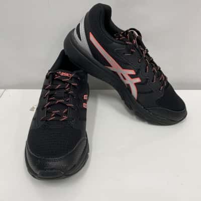 Asics Women's Sports Shoes Size US 6.5 Black / Peach