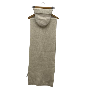Seed Heritage Women's Size One Size Wool Blend Beanie & Scarf SET Cream 