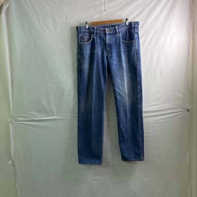 RM Williams Mens Size 36 Straight Leg Jeans Blue 