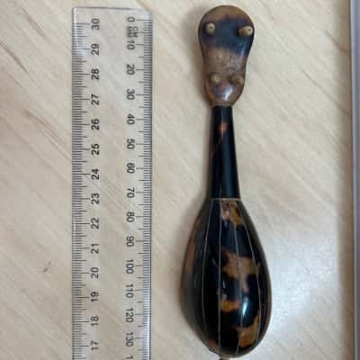 Vintage Faux Tortoise Shell Miniature Mandolin 