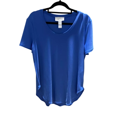 Joseph Ribkoff Womens  Size 14 Short Sleeve Top Blue 