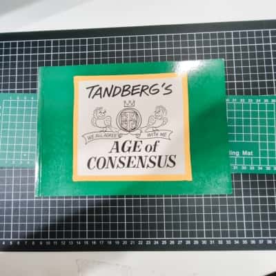 Tandbergs Age Of Consensus Book Vintage 