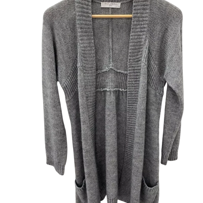 W J collection  Womens  Size 10 Cardigan Grey 