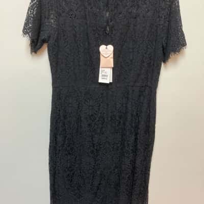 Review Womens  Size 14 Cocktail Dress Black  