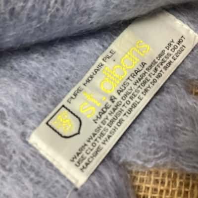 St Albans Mohair Pile Scarf