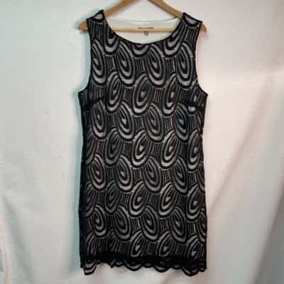 iNSPYR Womens  Size 16 Casual Dress Black  