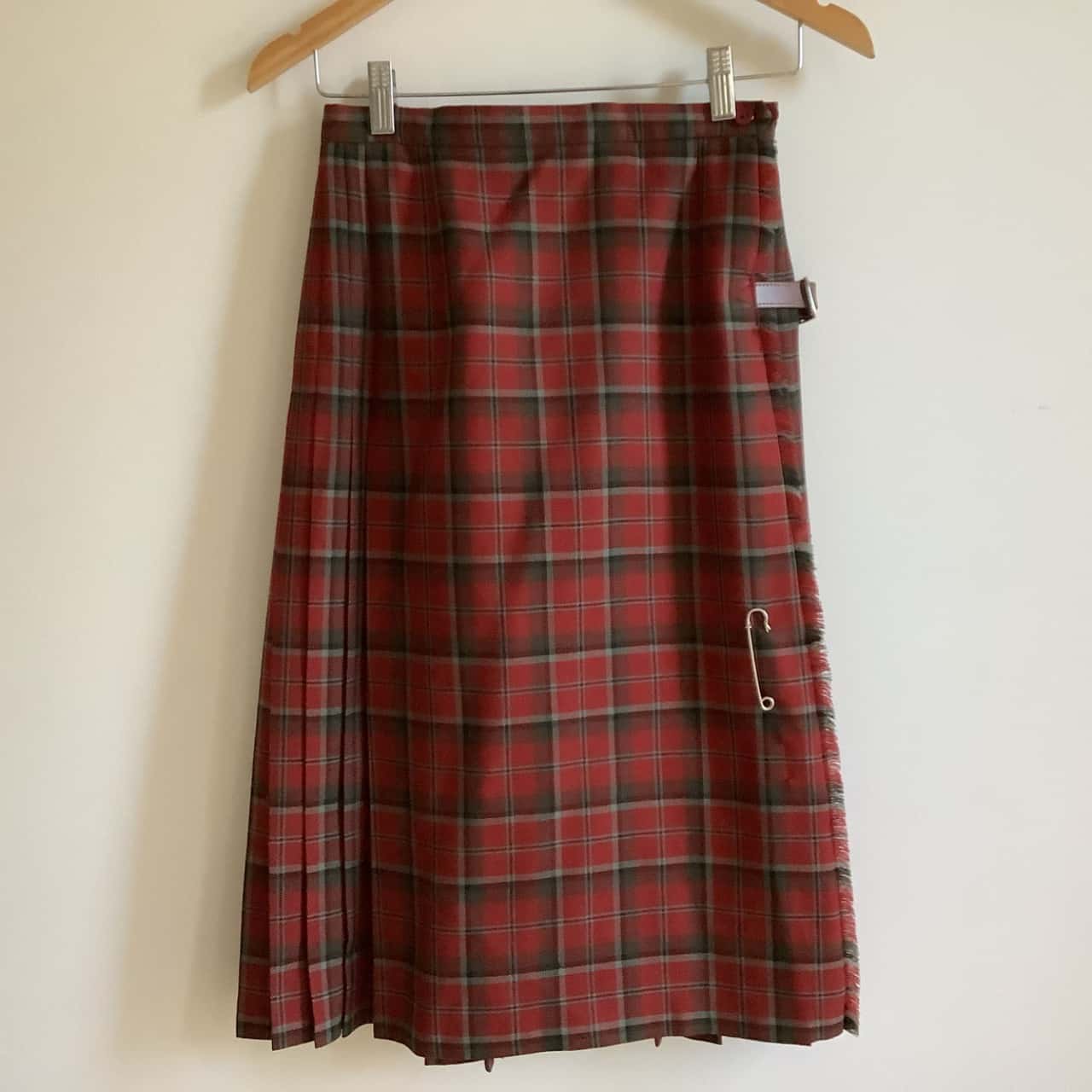 Vintage Fletcher Jones Tartan Skirt Size 12