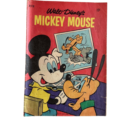 Walt Disney’s Mickey Mouse number 178 vintage 1971 comic book