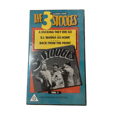 The 3 Stooges Volume 1 - VHS Tape