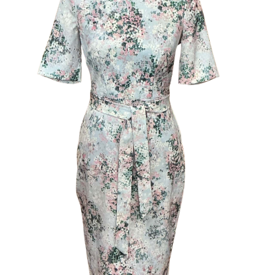 Phase Eight Womens  Size 8 Floral Dress Blue / Floral 