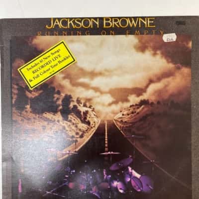 JACKSON BROWNE RUNNING ON EMPTY 1977 12" ASYLUM RECORDS