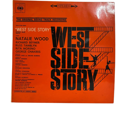 The Original soundtrack recording for the 1961 film West Side Story .Vinyl