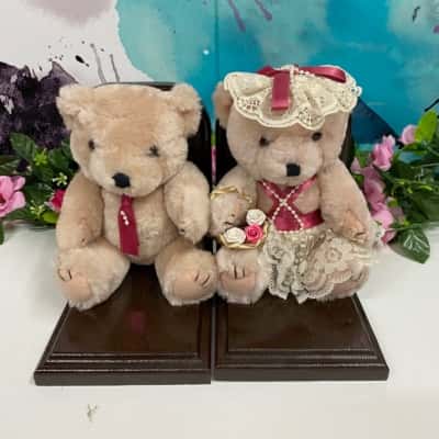 Teddy Bear Book Ends 