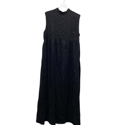 Dissh ‘Dorit’ Size 16 Black Linen Midi Dress BNWT