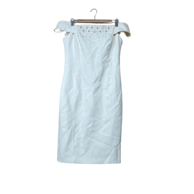 Brand New - Karen Millen Off The Shoulder Dress - Size UK 14