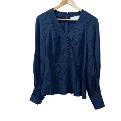 Zimmermann Black Buttoned Top Size 1 