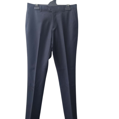 Oxford Men's Size L Suit Pants in Navy Blue 