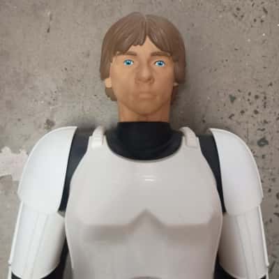 2014 Jakks Pacific 79cm Luke Skywalker Storm Trooper Figure - Star Wars