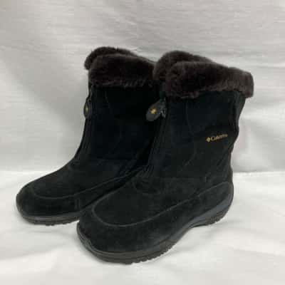 Columbia Size 37 EUR Black snow boots 