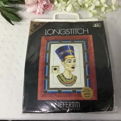 Vintage DMC "Nefertiti" Longstitch Kit (new)