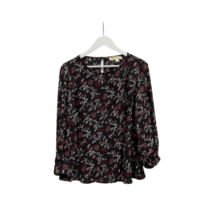 Michael Kors Women’s Top - Size XL - Black/Red/White