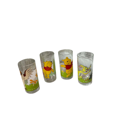Set Of four Winnie the Pooh Glasses 