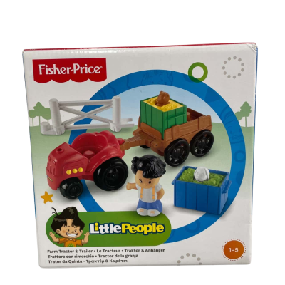 Fisher-Price “Little People - Farm Tractor and Trailer”.