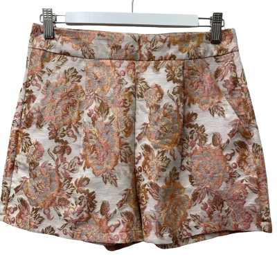 Zara Womens Size S High Waisted Pants Floral 
