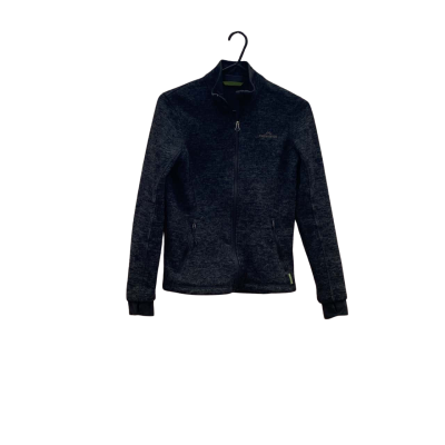 Kathmandu Womens Size 6 Black Zip Fleece Jacket  