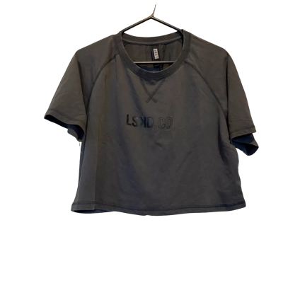 LSKD Womens  Size 16 Cropped Top Grey 