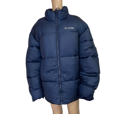 Columbia Mens puffer jacket Size XXL Blue 