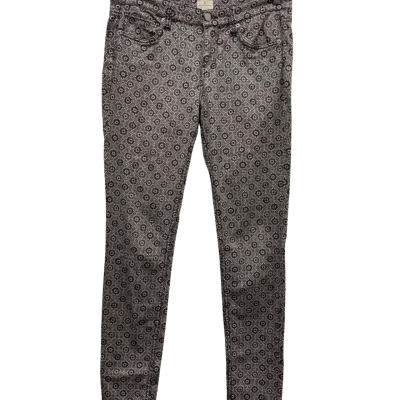 French Connection Womens  Size 12 High Waisted/Straight Leg Pants Black  / Off White 
