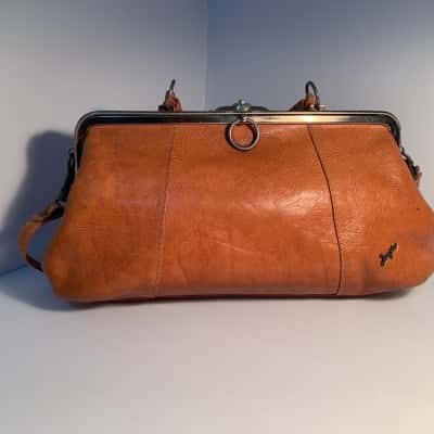 Vintage Faigen Brown Leather Bag - Doctor Bag Style