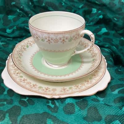 Vintage ABJ Grafton China Ventnor Tea Trio.