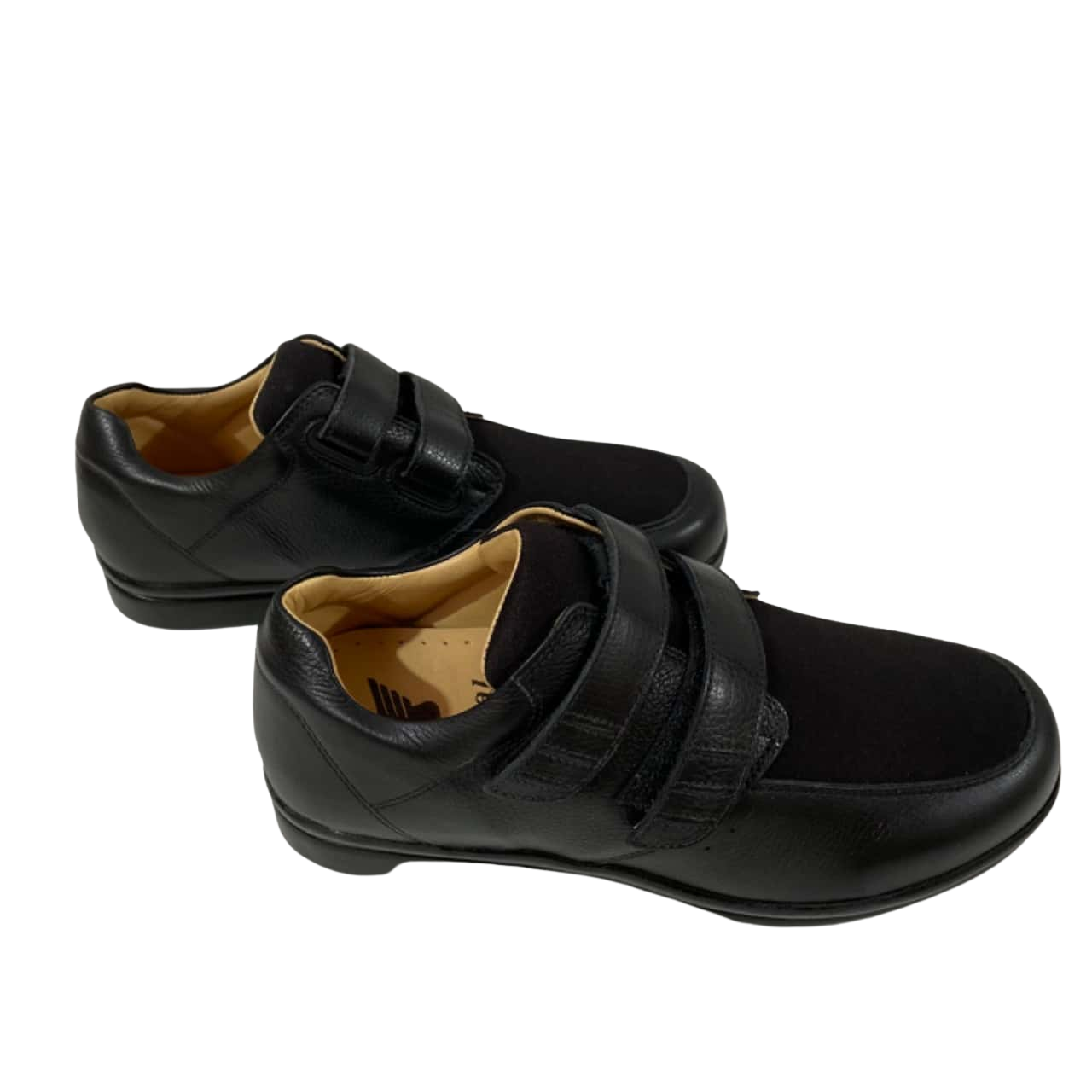 Natural Step Velcro Shoes Made In Brazil Leather Upper and Neoprene Size 8