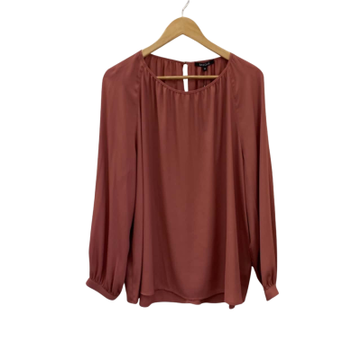 Basque Womens  Size 18 Long Sleeve Top Pink  