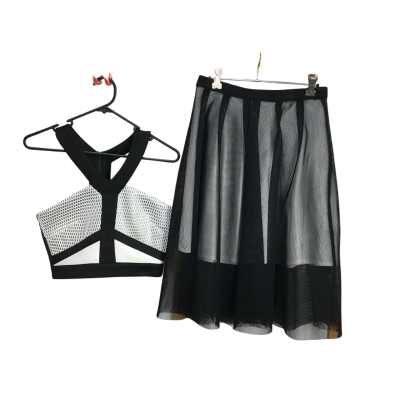 Lumier by Bariano  Womens  Size XS 2 Piece Top & Skirt Set