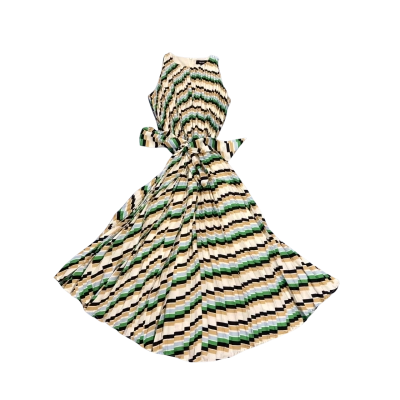 ME+EM  Striped Pleated Size 6 Dress With Pockets